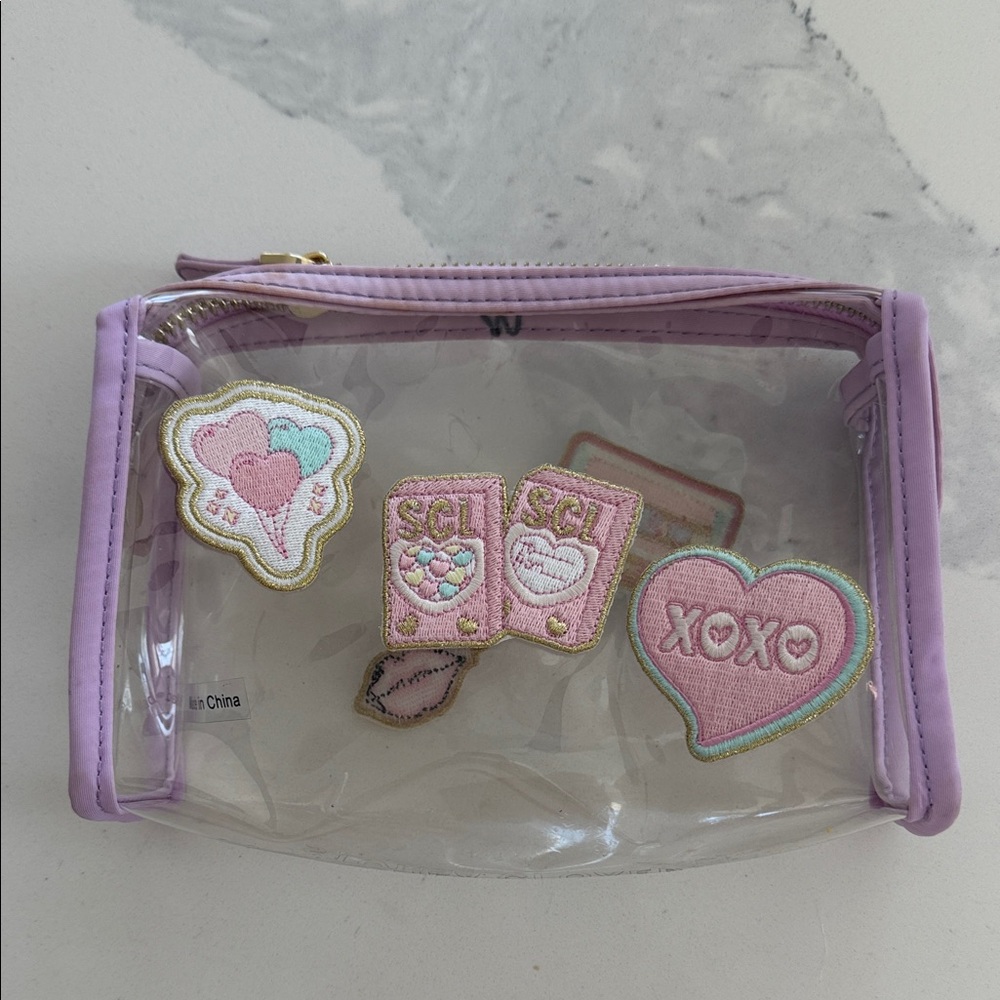 Stoney Clover Lane grape from travel pouch valentines patches